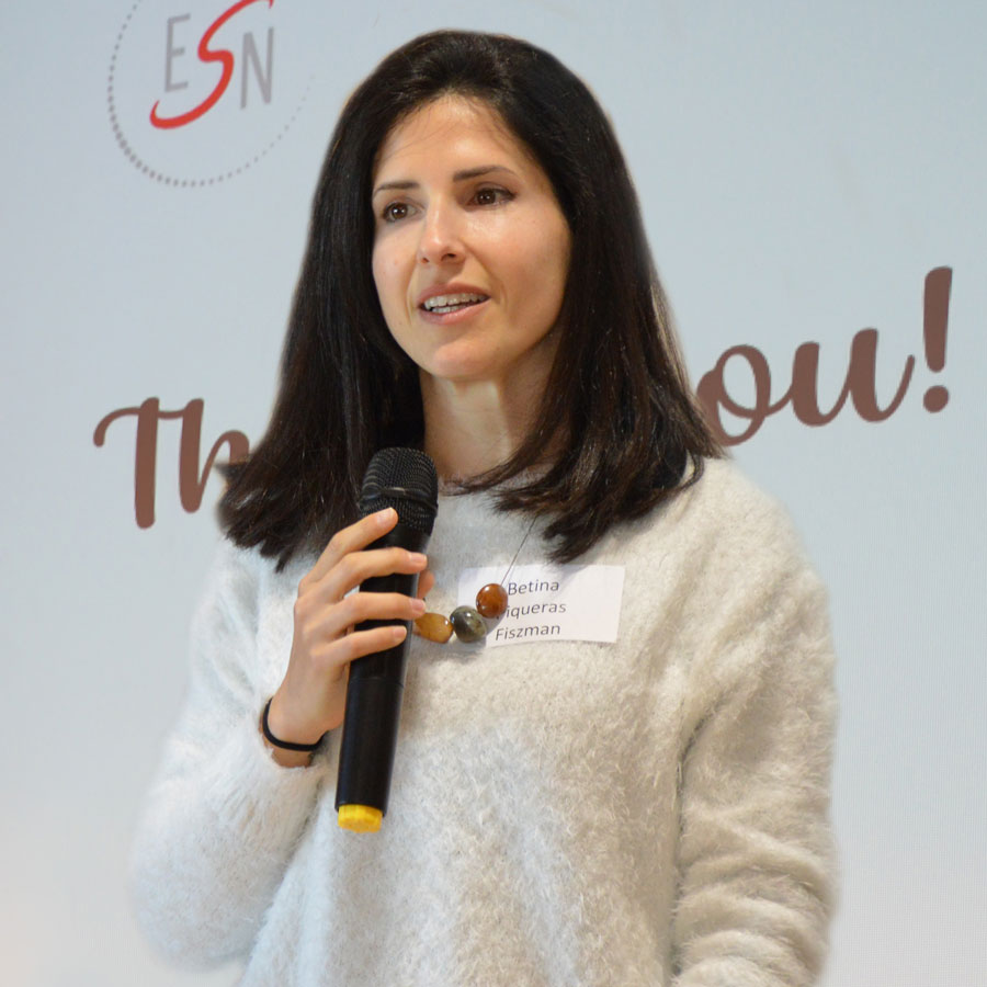 Betina Piqueras Fiszman, ESN Chair