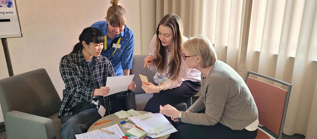 Storytelling in practice at esn meeting